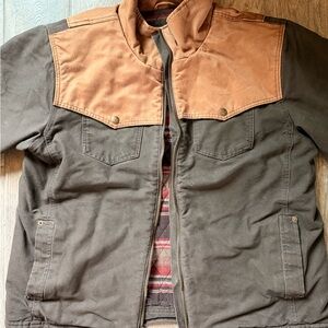 Legendary Whitetails Brown and Tan Military Jacket